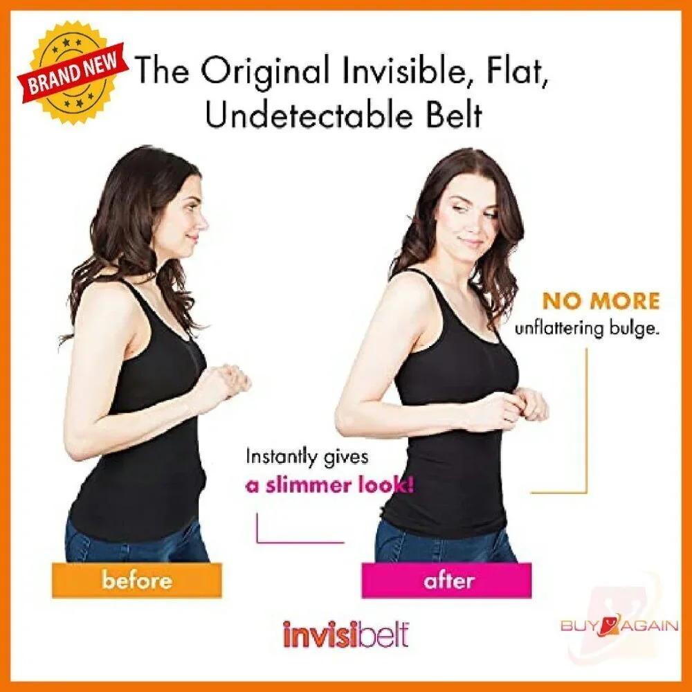 Adjustable Stretch Belt No Buckle Slimming 1.25